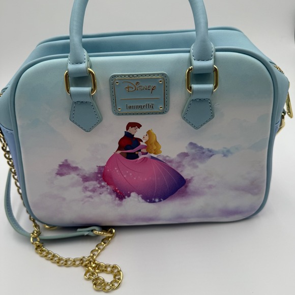 Loungefly Handbags - Loungefly Disney Sleeping Beauty Aurora Prince Phillip Satchel Crossbody Bag